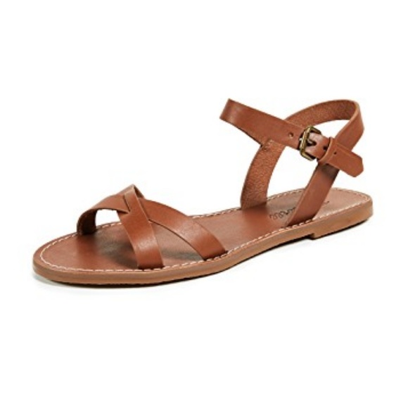 Madewell Shoes - Madewell Boardwalk Crisscross Sandal (Size 9)